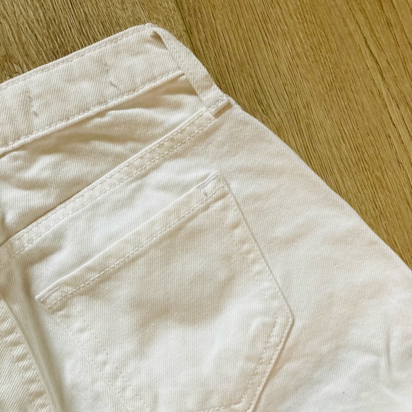 NWT Wild Fable Highest Rise White Denim Mom Shorts - Picture 7 of 8